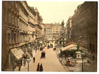 The Graben, Vienna by Unbekannt