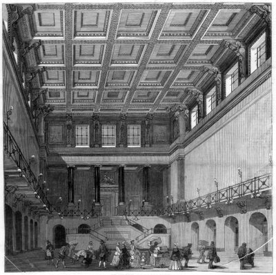 The Great Hall, Euston Square Station by Unbekannt