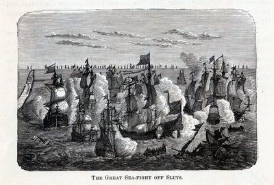The Great Sea-Fight Off Sluys by Unbekannt