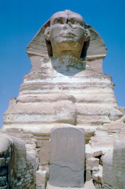 The Great Sphinx of Giza, Giza Plateau, Egypt by Unbekannt