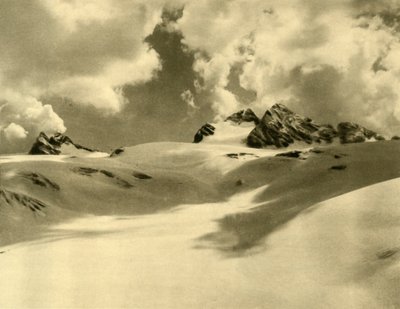 The Hallstätter Glacier, Dachstein Mountains, Upper Austria, c1935 by Unbekannt