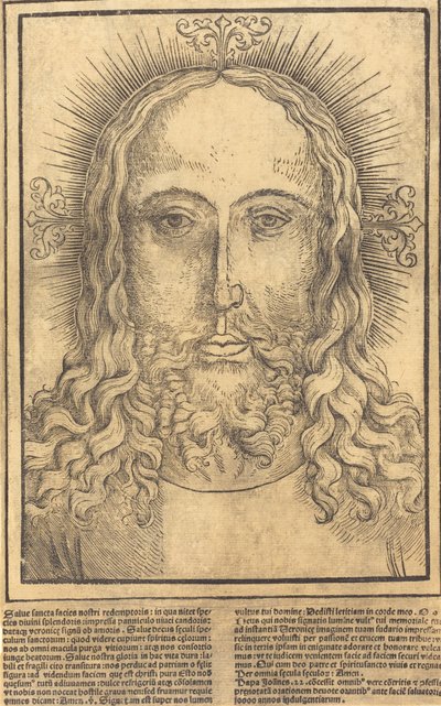 The Head of Christ by Unbekannt