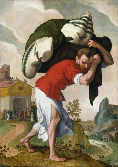 The Healing of the Paralytic by Unbekannt