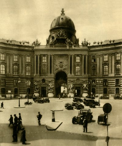 The Hofburg, Vienna, Austria, c1935 by Unbekannt