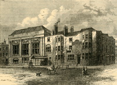 The Horns Tavern, Kennington, in 1820, c1878 by Unbekannt