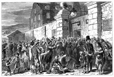 The Irish Famine by Unbekannt