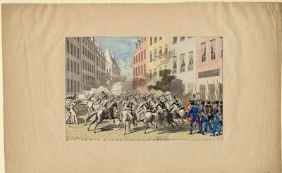 The July Revolution of 1830, 1830 by Unbekannt