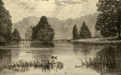 The Lake, Blenheim by Unbekannt