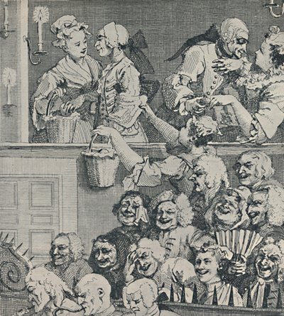 The Laughing Audience by Unbekannt