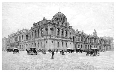 The Law Courts, Melbourne, Victoria, Australia, 1886 by Unbekannt