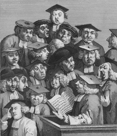 The Lecture, 1736, 1830s by Unbekannt