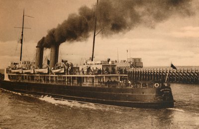 The Mail-Steamer Stad Antwerpen by Unbekannt