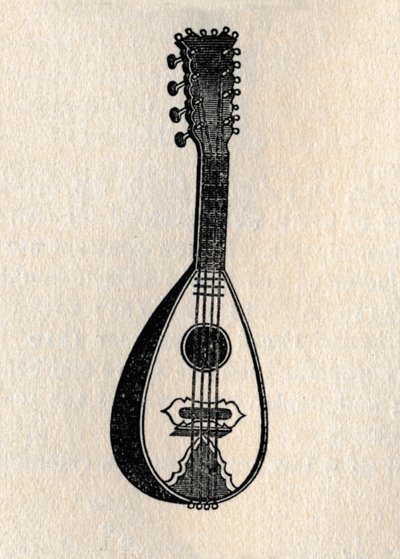 The Mandoline, 1895 by Unbekannt