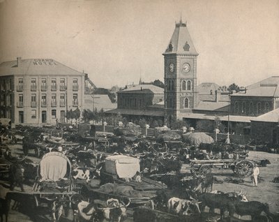 The Market, Kimberley by Unbekannt