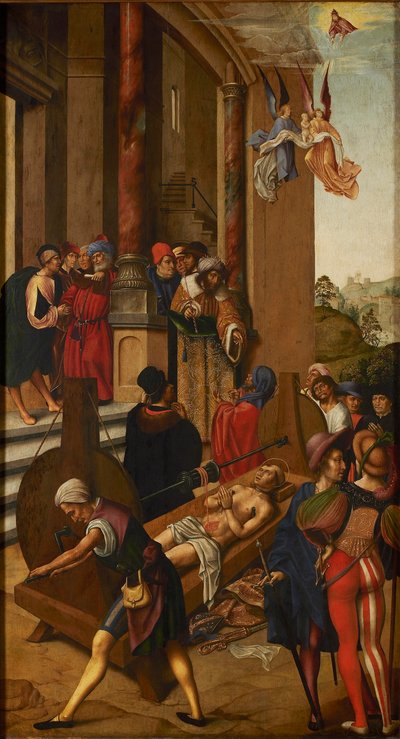 The Martyrdom of Saint Erasmus by Unbekannt