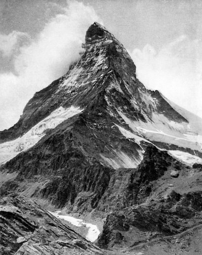 The Matterhorn, the Alps by Unbekannt