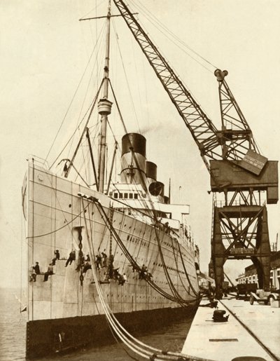 The Mauretania by Unbekannt