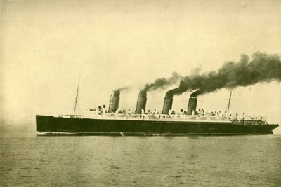 The Mauretania Cunard Line, 30,696 Tons, c1930 by Unbekannt