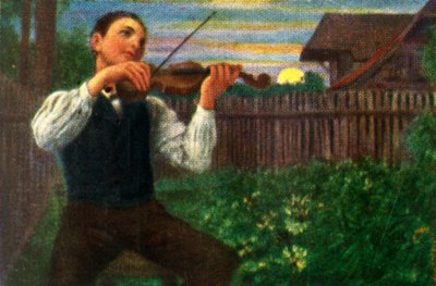 The Moonlight Violinist by Unbekannt