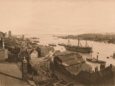 The Mouth of the Tyne by Unbekannt