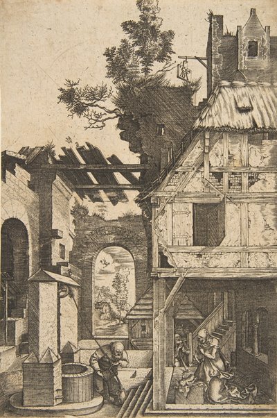 The Nativity (Reverse Copy) by Unbekannt