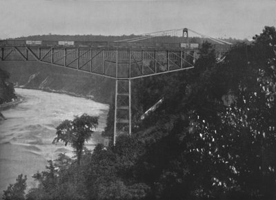 The Niagara Cantilever Bridge, 19th Century by Unbekannt