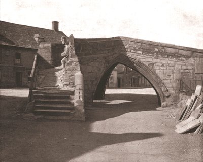 The Old Bridge at Croyland, Lincolnshire by Unbekannt