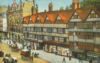 The Old Houses, Holborn, London, c1910 by Unbekannt