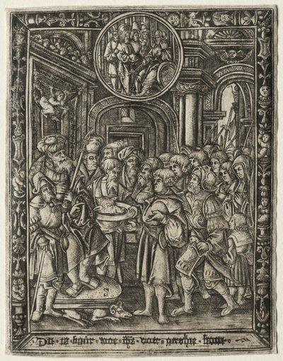 The Old King on His Throne, c1520 by Unbekannt