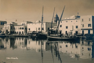 The Old Port of Bizerta, Tunisia by Unbekannt