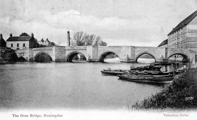 The Ouse Bridge, Huntingdon, Cambridgeshire by Unbekannt