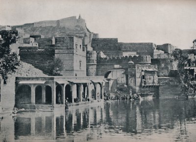 The Padam Sagar Tank at Jodhpur by Unbekannt
