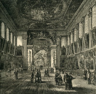 The Painted Hall, Greenwich Hospital, c1878 by Unbekannt
