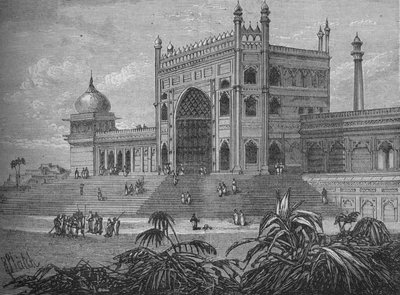 The Palace at Delhi, c1880 by Unbekannt