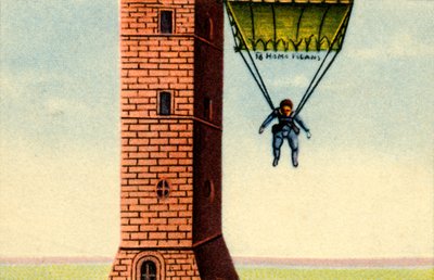 The Parachute of Fauste Veranzio by Unbekannt