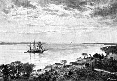 The Parana River, South America, 1895 by Unbekannt