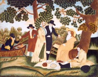 The Picnic by Unbekannt