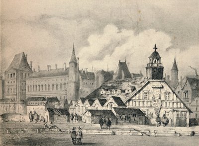The Samaritaine Pump in 1635, 1915 by Unbekannt