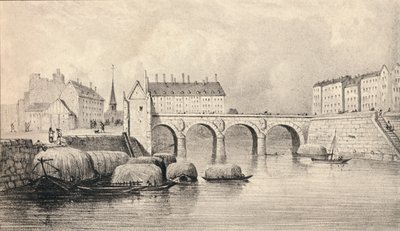 The Pont Marie by Unbekannt