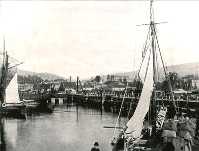 The Port of Hobart, Tasmania, Australia by Unbekannt