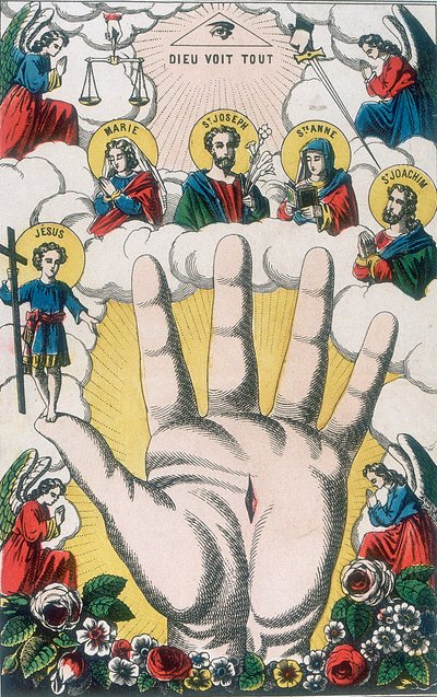 The Powerful Hand, 19th Century by Unbekannt