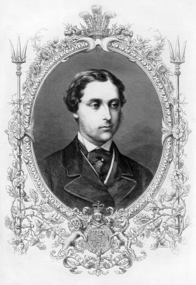 The Prince of Wales, 1862 by Unbekannt