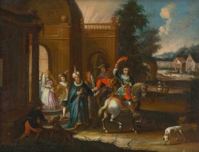 The Prodigal Son Leaves Home by Unbekannt