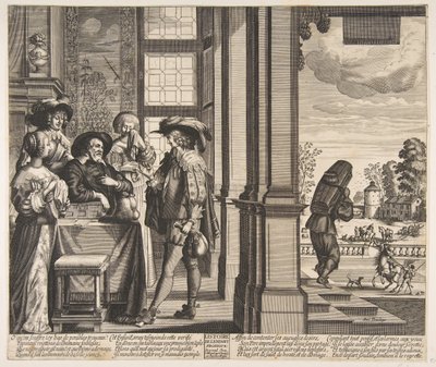 The Prodigal Son Leaves Home by Unbekannt