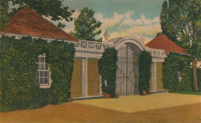 The Public Entrance by Unbekannt