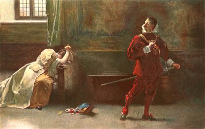 The Quarrel, c. 1902 by Unbekannt