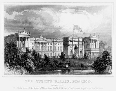 The Queens Palace, Pimlico, London by Unbekannt