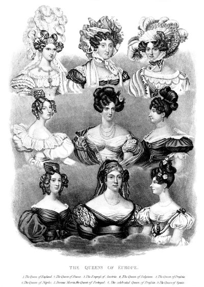 The Queens of Europe by Unbekannt