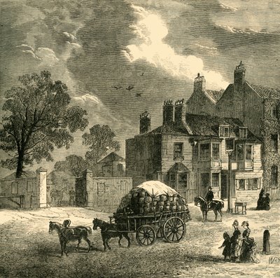 The Red Cow Inn, Hammersmith, c1878 by Unbekannt