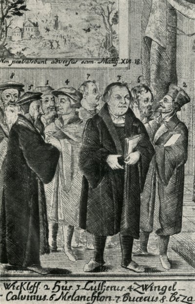 The Reformers, 16th Century by Unbekannt
